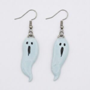 Aritos colgantes gancho fantasma